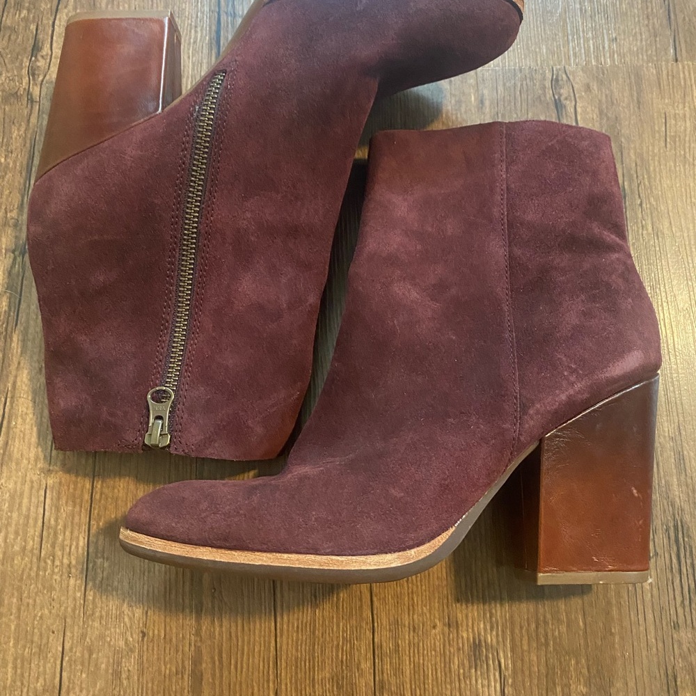 Kork-ease Petra Burgundy Bootie - Picture 1 of 5